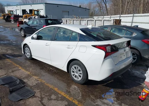2021 Toyota Prius Le z USA, uszkodzony, nr VIN JTDKAMFU7M3140493